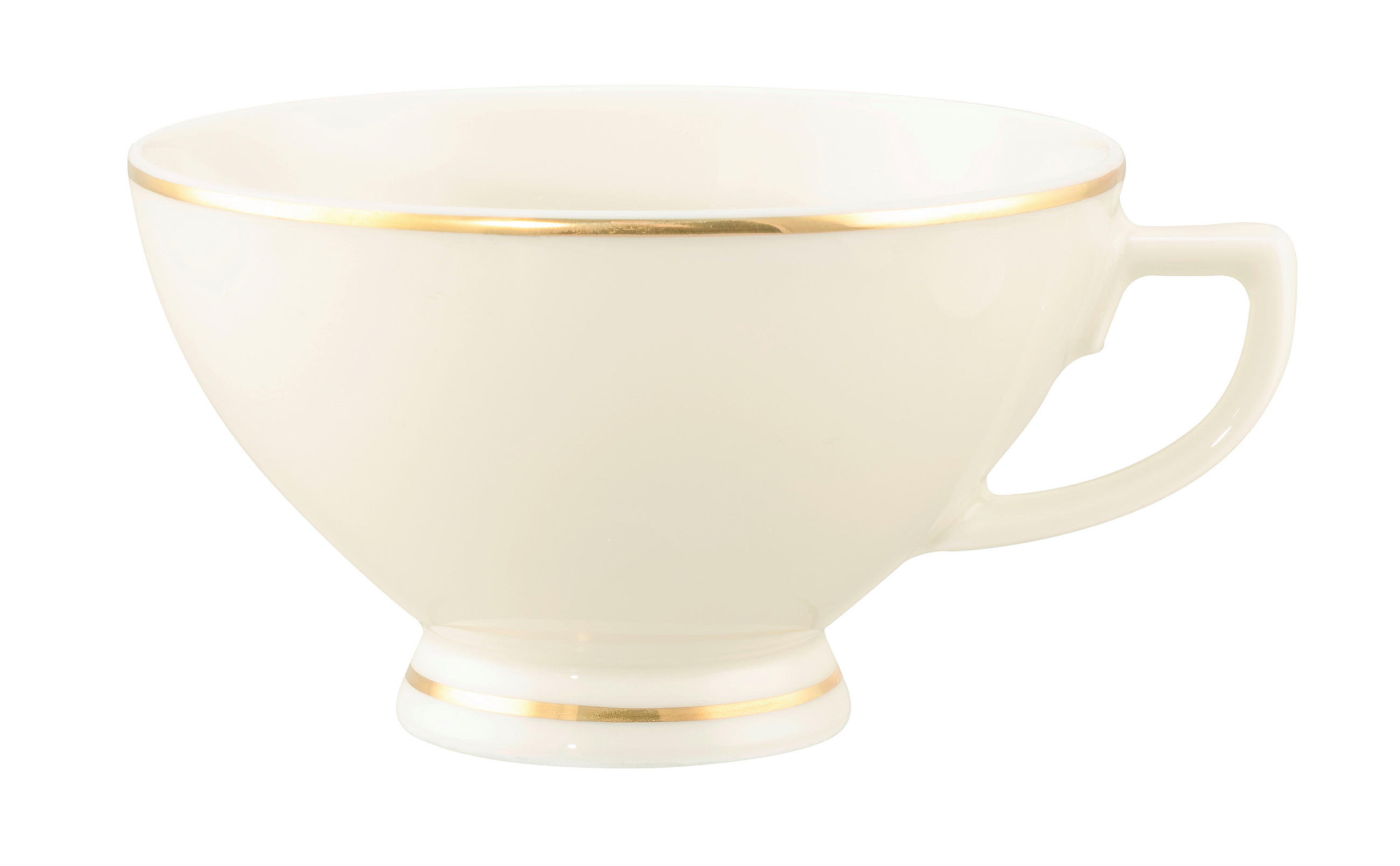 SKODELICA ZA KAVO  Constanza  210 ml     0,21 l  - zlate barve/krem barve, Basics, keramika (0,21l) - Seltmann Weiden