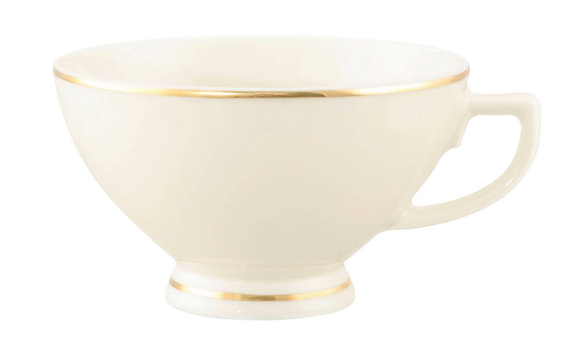 SKODELICA ZA KAVO  Constanza  210 ml     0,21 l  - zlate barve/krem barve, Basics, keramika (0,21l) - Seltmann Weiden