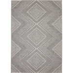 OUTDOORTEPPICH 120/170 cm Trinidad Grau  - Grau, Design, Kunststoff/Textil (120/170cm) - Novel