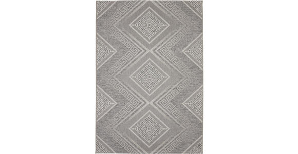 OUTDOORTEPPICH 160/230 cm Trinidad Grau  - Grau, Design, Kunststoff/Textil (160/230cm) - Novel