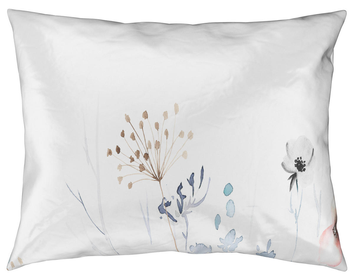 POSTELJINA FLOWERY 140/200 cm saten višebojna  - višebojna, Konvencionalno, tekstil (140/200cm) - Esposa