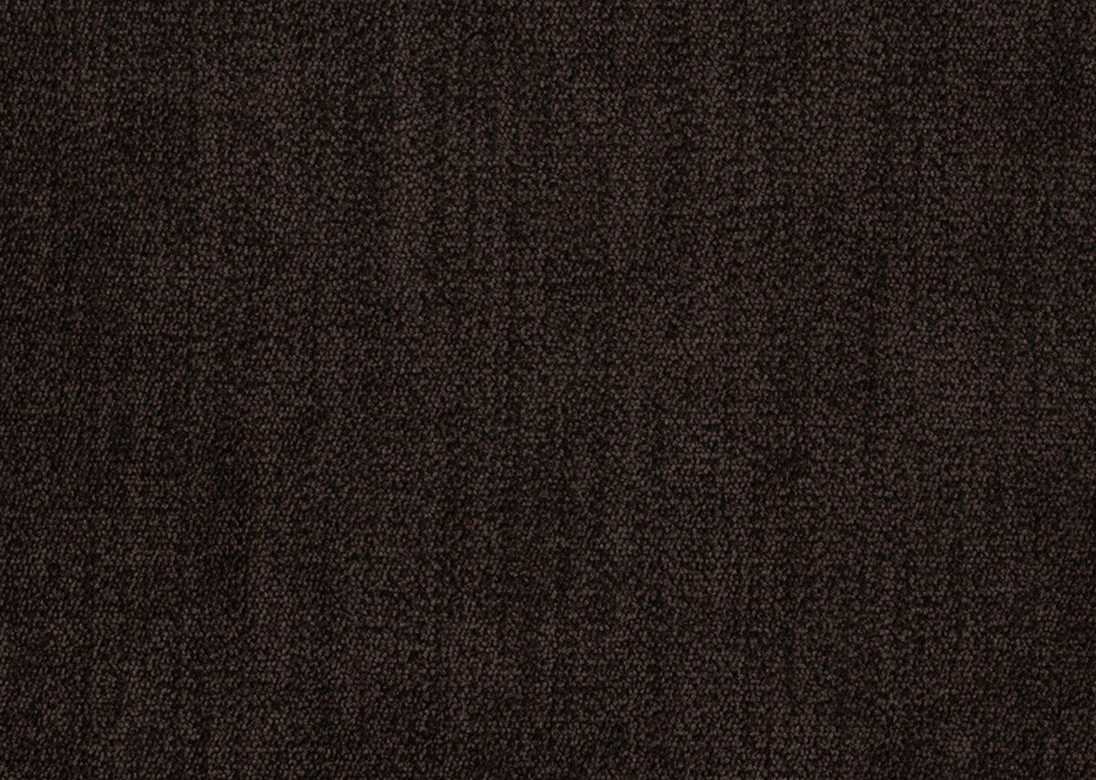 ECKSOFA Dunkelbraun Webstoff  - Dunkelbraun/Silberfarben, Design, Kunststoff/Textil (280/194cm) - Carryhome