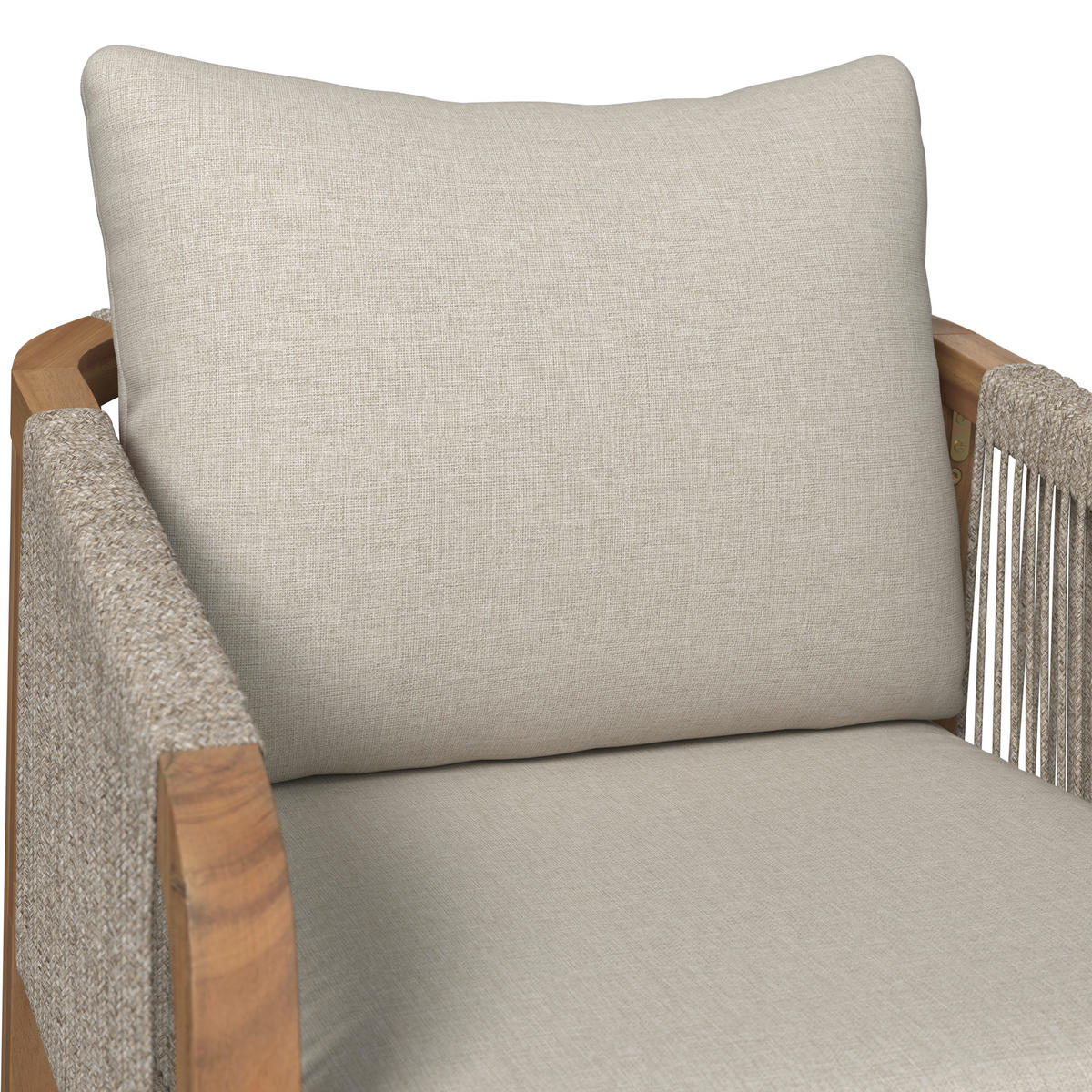 GARTENSTUHL in Holz Akaziefarben, Beige  - Beige/Akaziefarben, Natur, Holz (58/77/62cm) - Ambia Garden