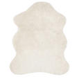 KUNSTFELL 90/110 cm Big Luna  - Weiß, Trend, Fell/Textil (90/110cm) - Novel