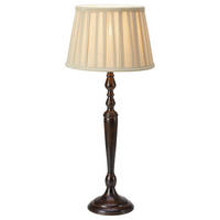 TISCHLEUCHTE CHOCOLAT 25/60/25 cm   - Dunkelbraun/Beige, Basics (25/60/25cm) - Markslöjd