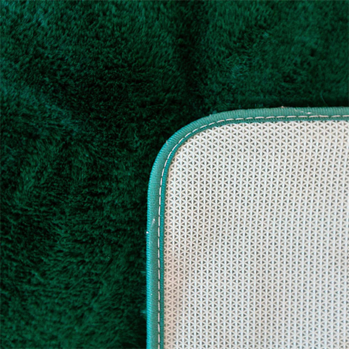 FÜRDŐSZOBASZŐNYEG   sötétzöld   - sötétzöld, Basics, textil (120/2/70cm)