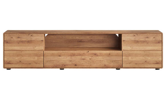 LOWBOARD  200/47/40 cm 1 Schublade(n)  - Wildeiche, KONVENTIONELL, Holz (200/47/40cm) - Linea Natura