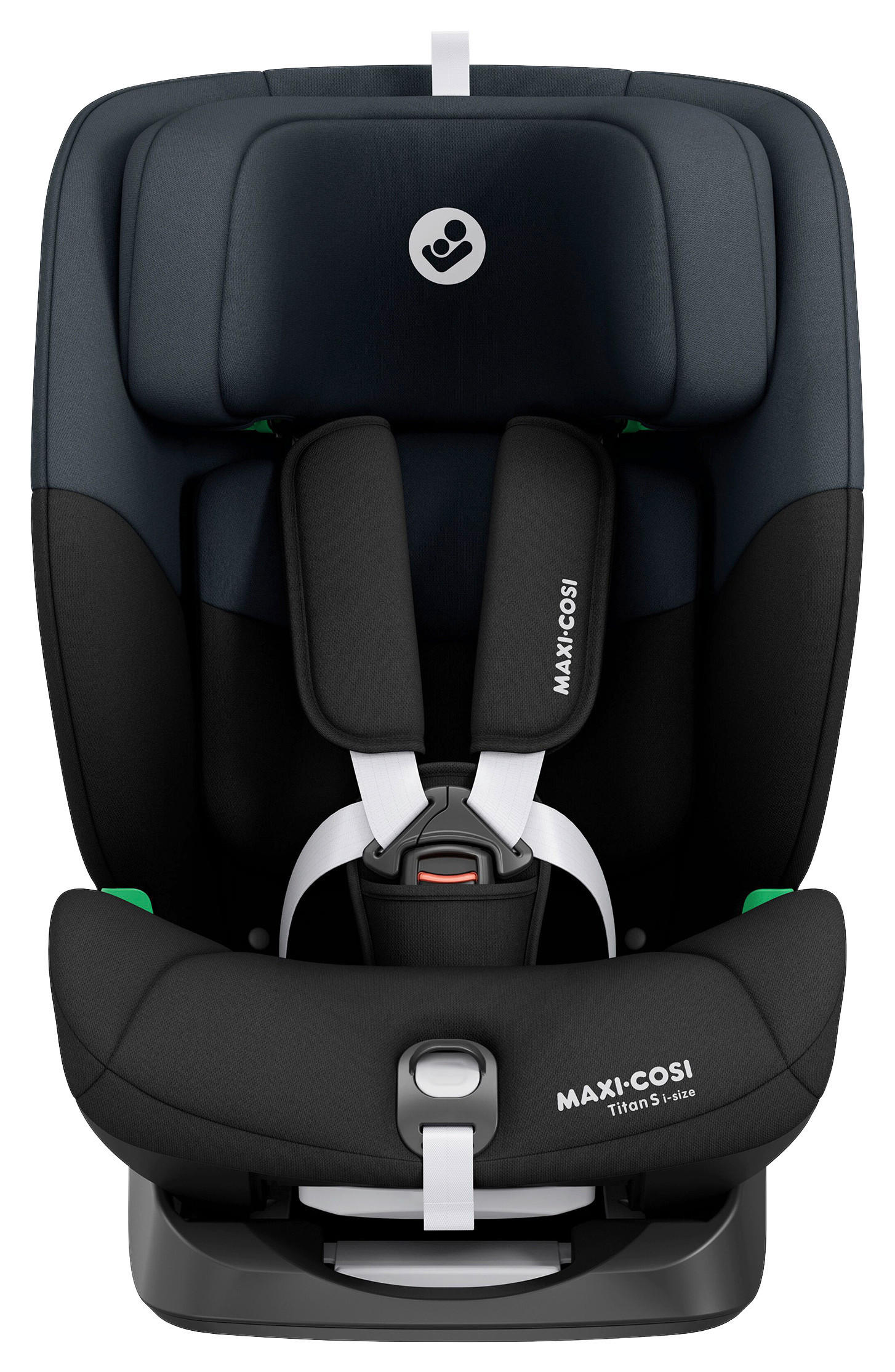 KINDERAUTOSITZ Titan I-Size  - Schwarz, Basics, Kunststoff/Metall (44,4/56,7-80,2/52,3-57,4cm) - Maxi-Cosi