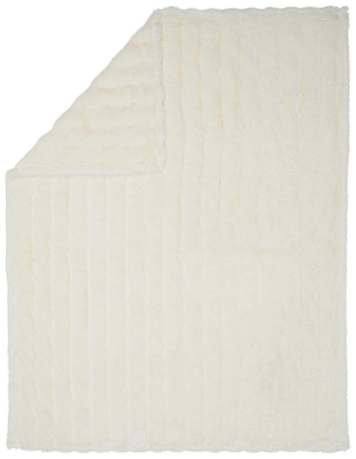 FELLDECKE GENIUS 150/200 cm  - Weiß, Textil (150/200cm) - Dieter Knoll
