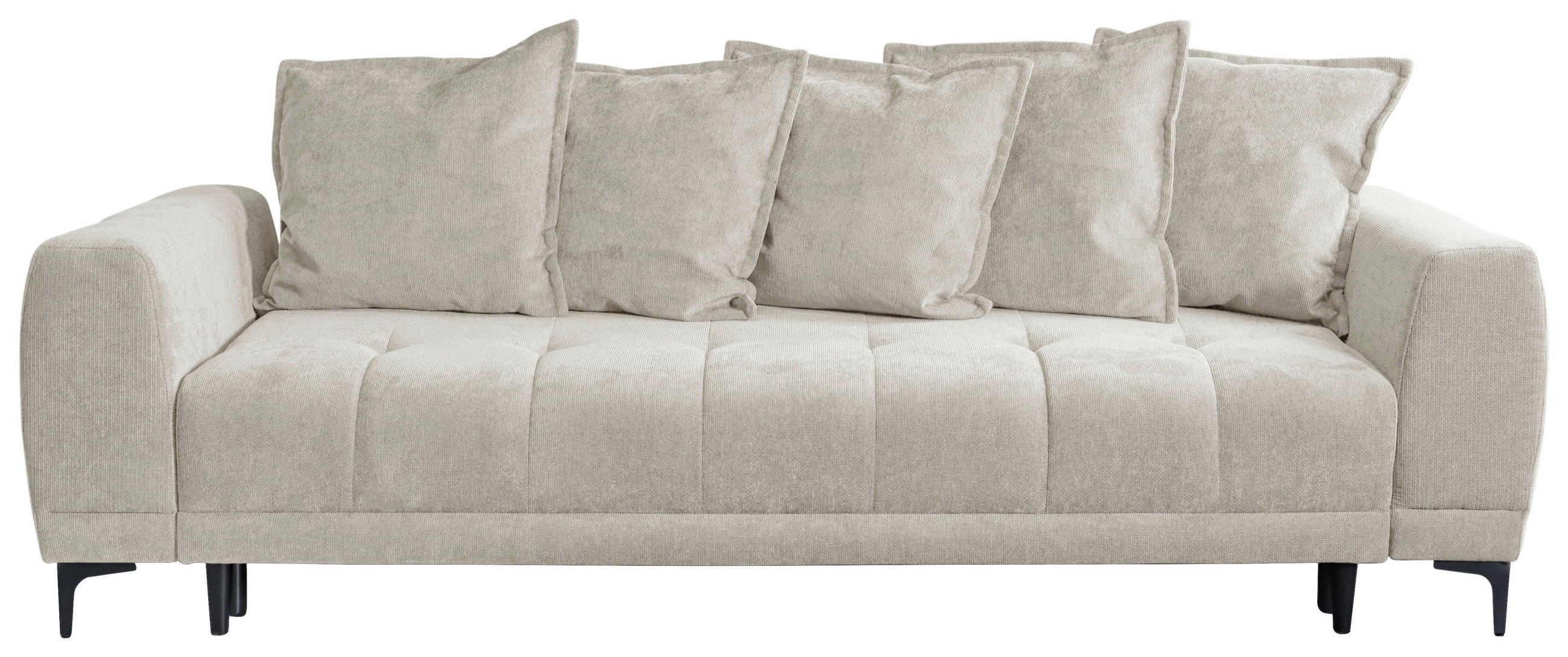 Mid.you Schlafsofa Weronika Creme 247x94x90 cm