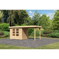 GARTENHAUS  - Naturfarben, Basics, Holz (491/217/211cm) - Karibu