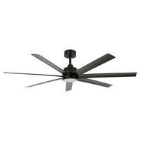 DECKENVENTILATOR  142/27 cm    - Schwarz, Design, Kunststoff/Metall (142/27cm)