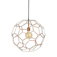HÄNGELEUCHTE Marrakesh 34/34/250 cm  - Kupferfarben, Basics, Metall (34/34/250cm) - It's about Romi