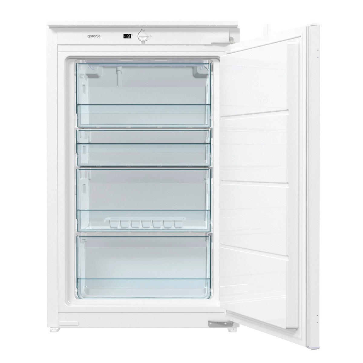 GEFRIERSCHRANK FI409EE1  - Weiß, Basics, Metall (177,2/54/54,5cm) - Gorenje