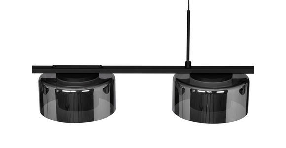 LED-HÄNGELEUCHTE Tulsa 119/15/150 cm   - Grau Hochglanz, Design, Glas/Kunststoff (119/15/150cm) - Dieter Knoll