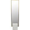 STANDSPIEGEL 46/180/30 cm  - Beige/Goldfarben, Design, Glas/Stein (46/180/30cm) - Kare-Design