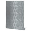 VLIESTAPETE 10.05 m J! CHAINS  - Grau, Design, Textil (53/1005cm) - Joop!