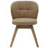 STUHL in Holz, Textil, Leder Eichefarben, Beige - Eichefarben/Beige, Natur, Leder/Holz (55/84/57cm) - Valnatura STUHL in Holz, Textil, Leder Eichefarben, Beige - Eichefarben/Beige, Natur, Leder/Holz (55/84/57cm) - Valnatura