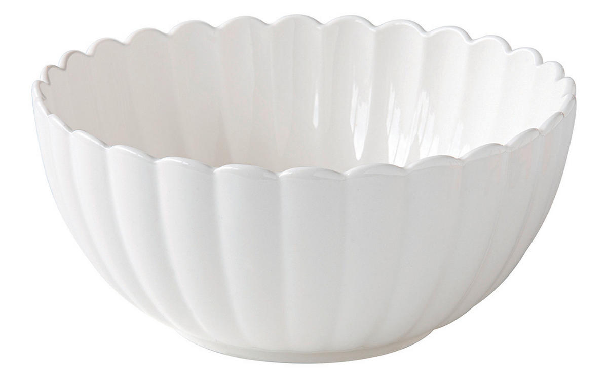 SZÓSZOS TÁLKA  - fehér, Romantik / Landhaus, kerámia (20/20cm) - Easy Life