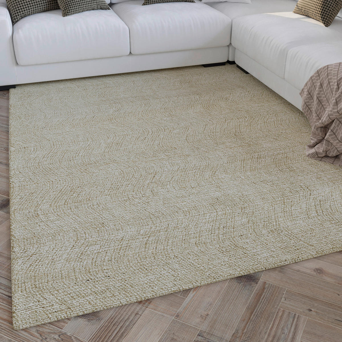 WEBTEPPICH 80/300 cm Hamptons Thirteen Creme, Beige  - Beige/Creme, Design, Textil (80/300cm) - WECON HOME