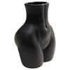 VASE 21,5 cm  - Schwarz, Design, Keramik (16/21/12cm) - Kare-Design