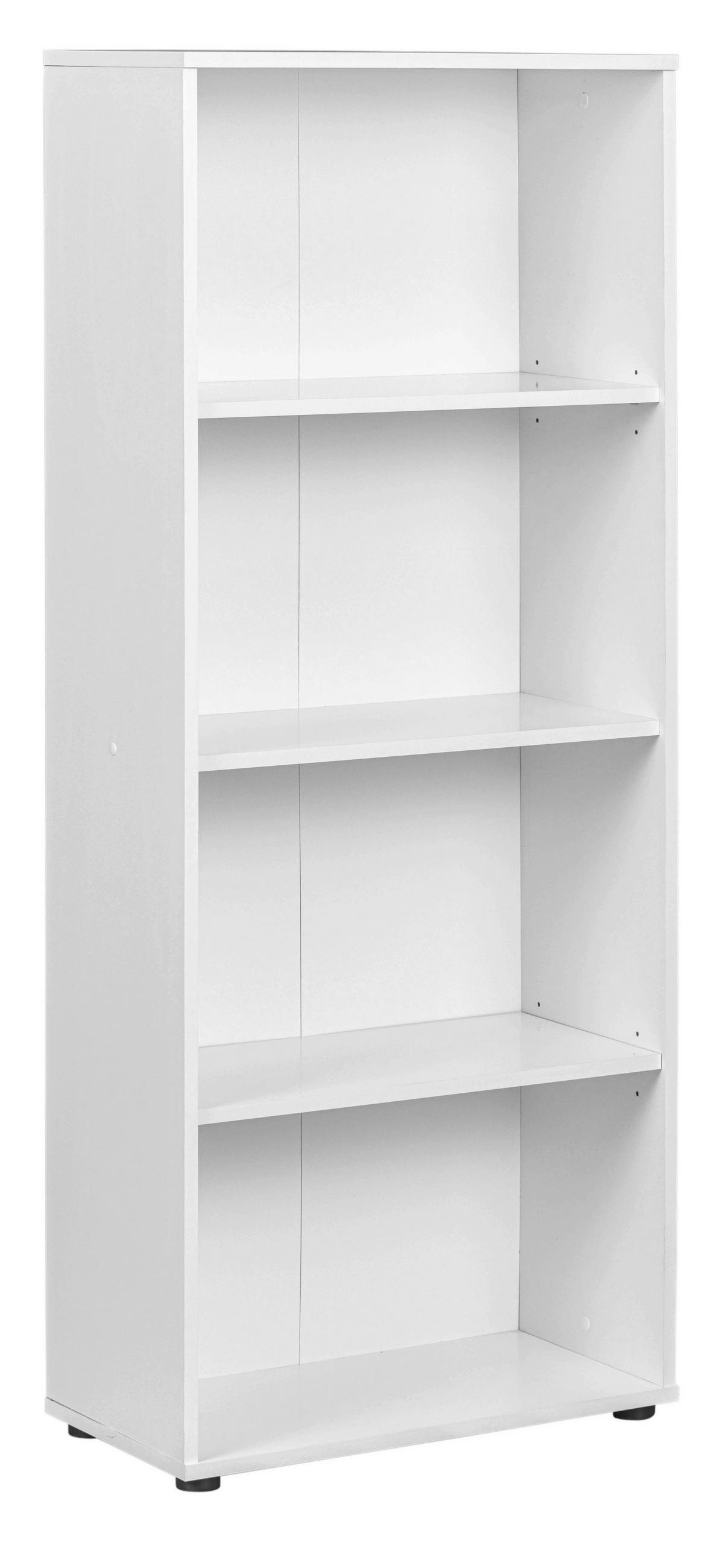 Regal 60/145/30 cm Weiß