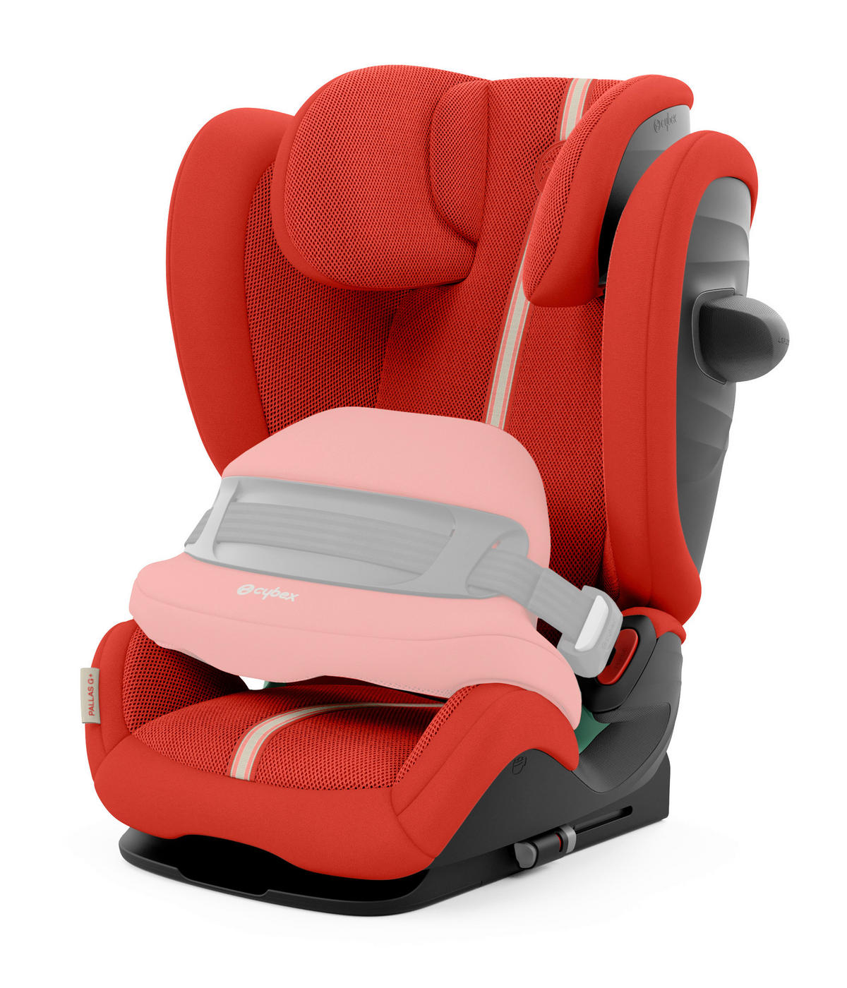 KINDERAUTOSITZ PALLAS G I-SIZE  - Rot, Basics, Kunststoff/Textil (40/59,5/59cm) - Cybex