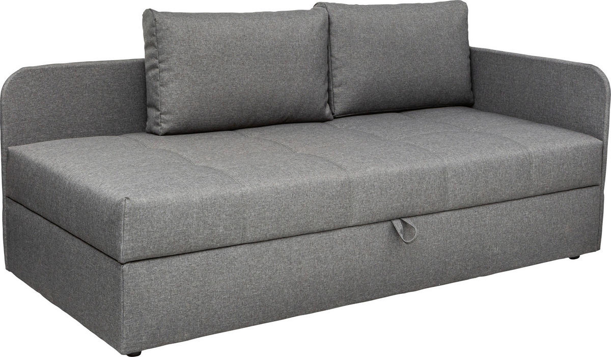 HEVERŐ textil szürke  - fekete/szürke, Basics, műanyag/textil (205/90/95cm) - Xora