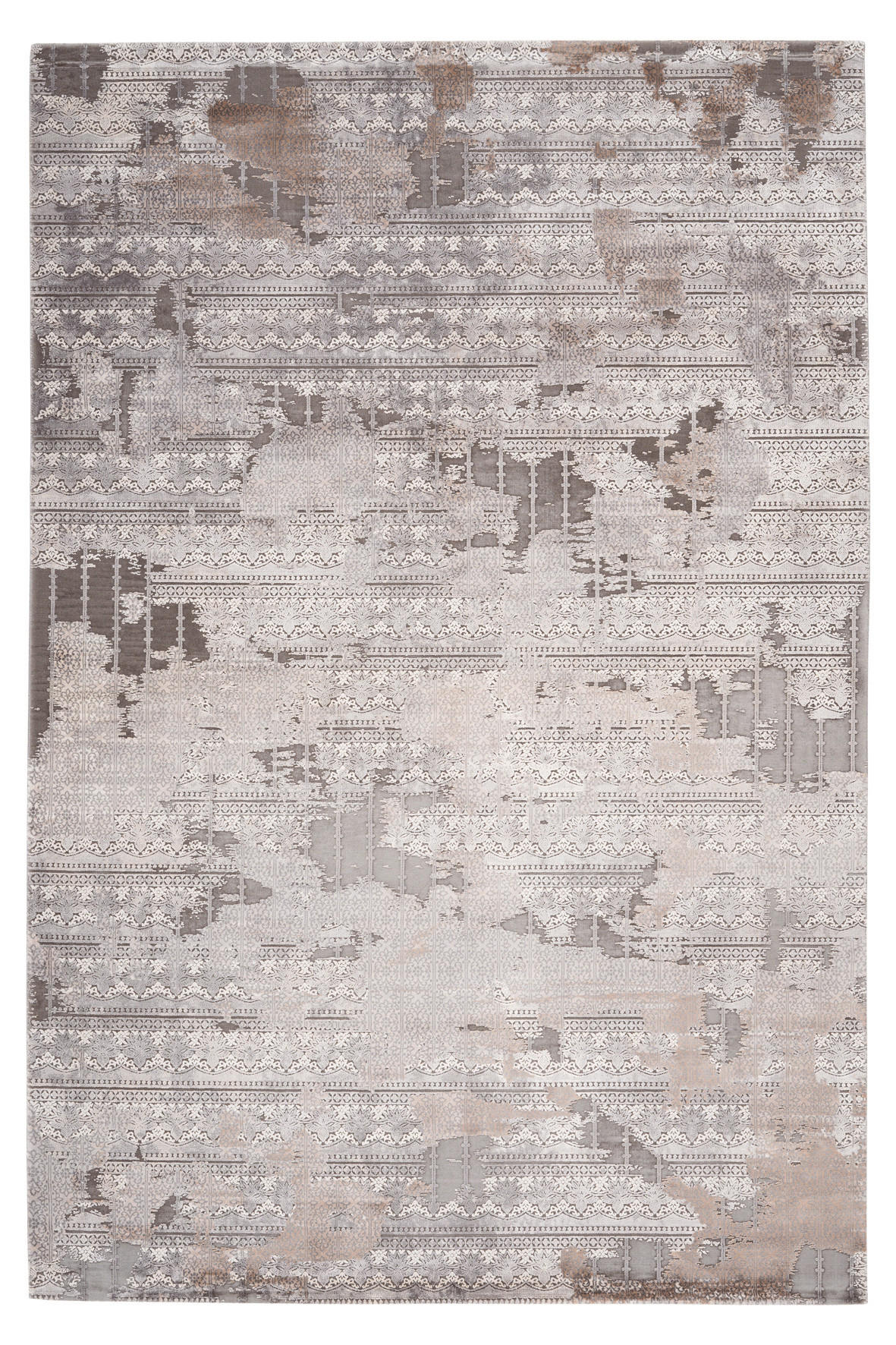 WEBTEPPICH 240/340 cm My Jewel of Obsession  - Taupe, KONVENTIONELL, Textil (240/340cm)
