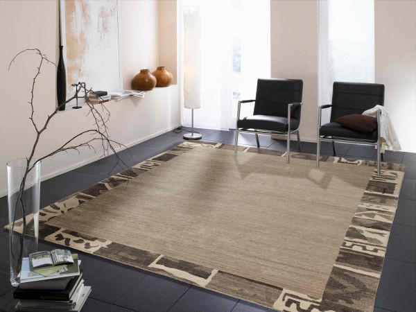 ORIENTTEPPICH 140/200 cm Naturfarben, Beige  - Beige/Naturfarben, Basics, Textil (140/200cm) - Cazaris