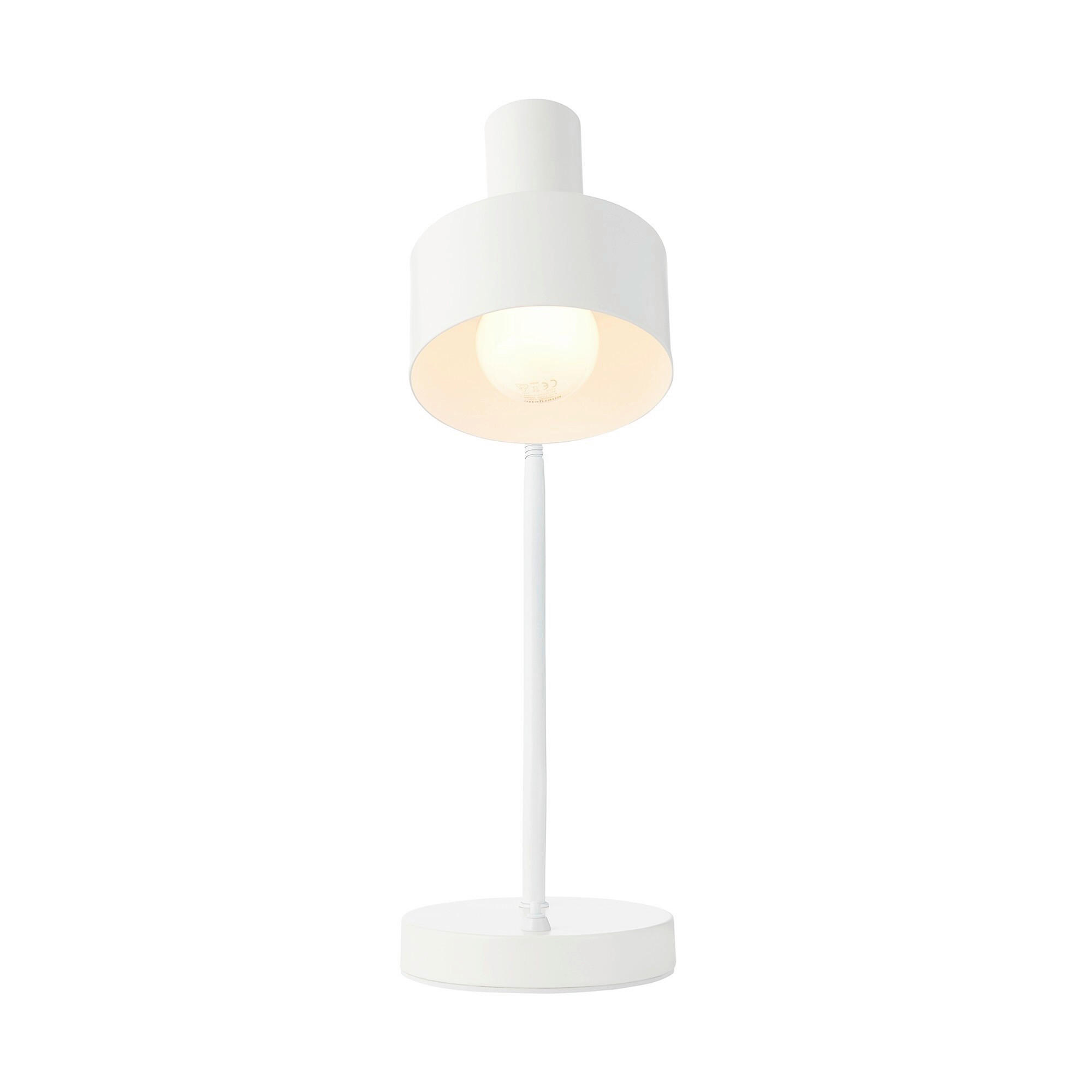 TISCHLEUCHTE Matis 46/14/24 cm  - Weiß, Design, Metall (46/14/24cm) - Nordlux