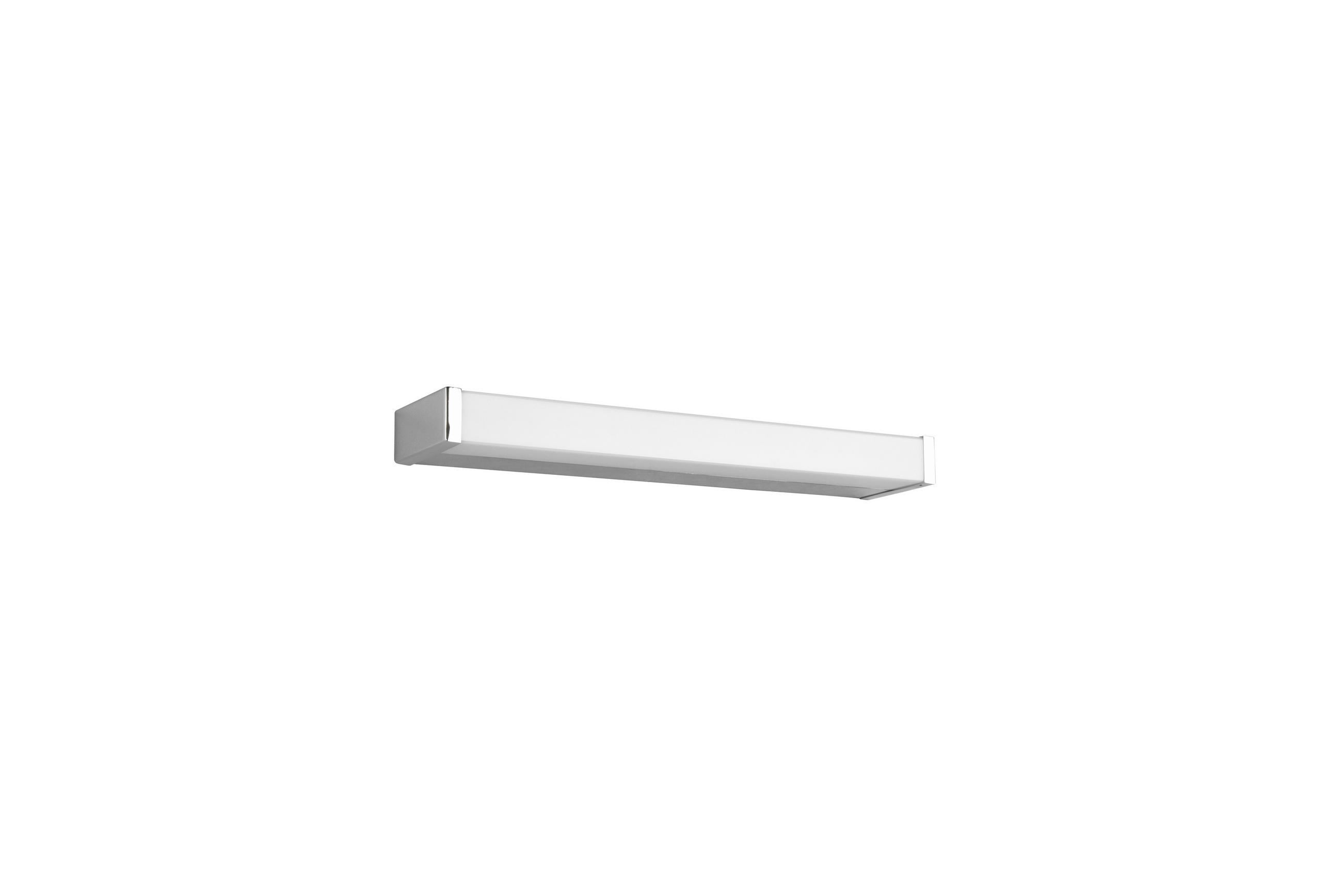 BADEZIMMER-WANDLEUCHTE - Chromfarben/Weiss, Basics, Metall (3,8/42,5/7,9cm) - Trio Leuchten