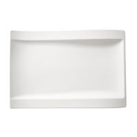 SPEISETELLER Weiß New Wave  - Weiß, Basics, Keramik (37cm) - Villeroy & Boch