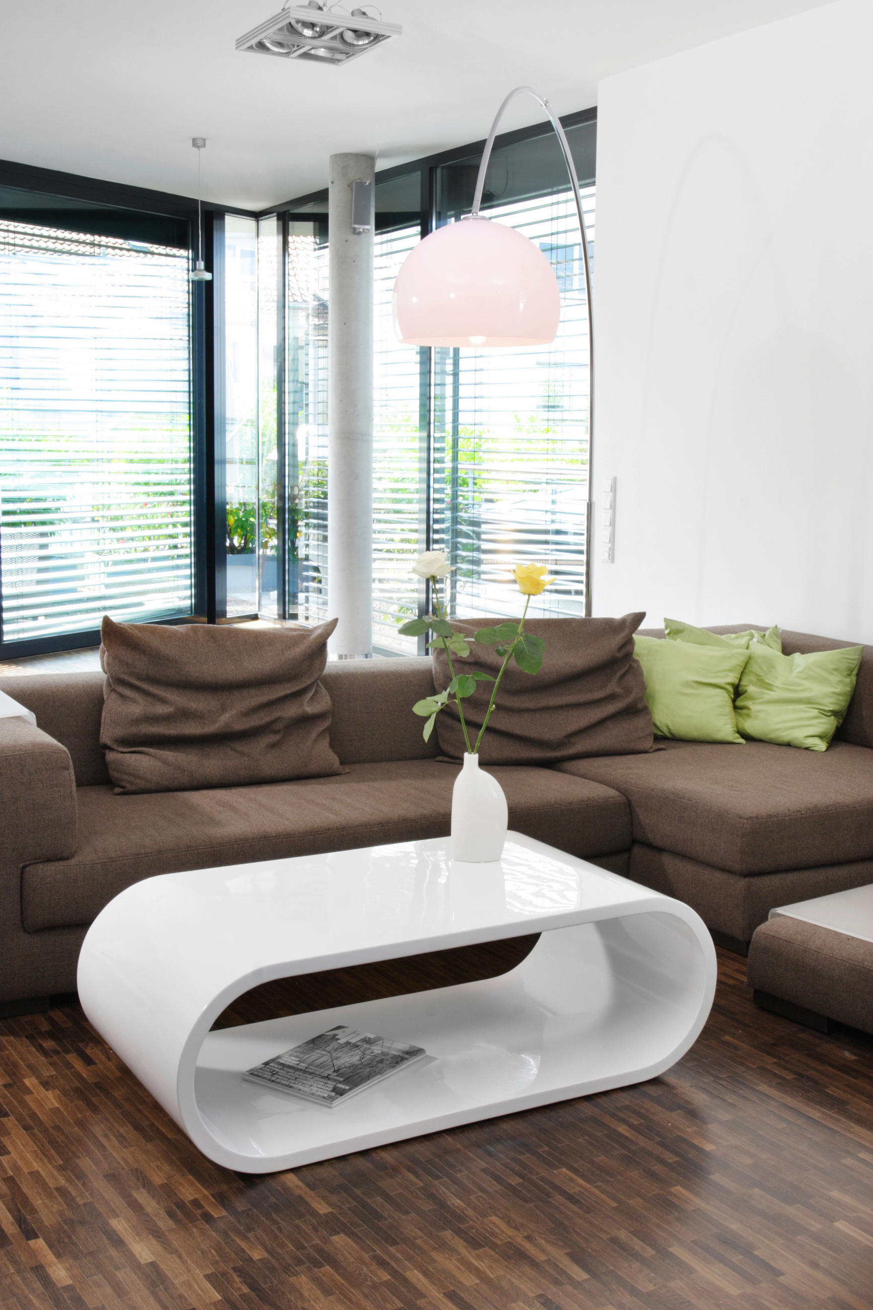 COUCHTISCH 120/60/40 cm rechteckig Weiß Hochglanz  - Weiß Hochglanz, Design, Holzwerkstoff (120/60/40cm) - Livetastic