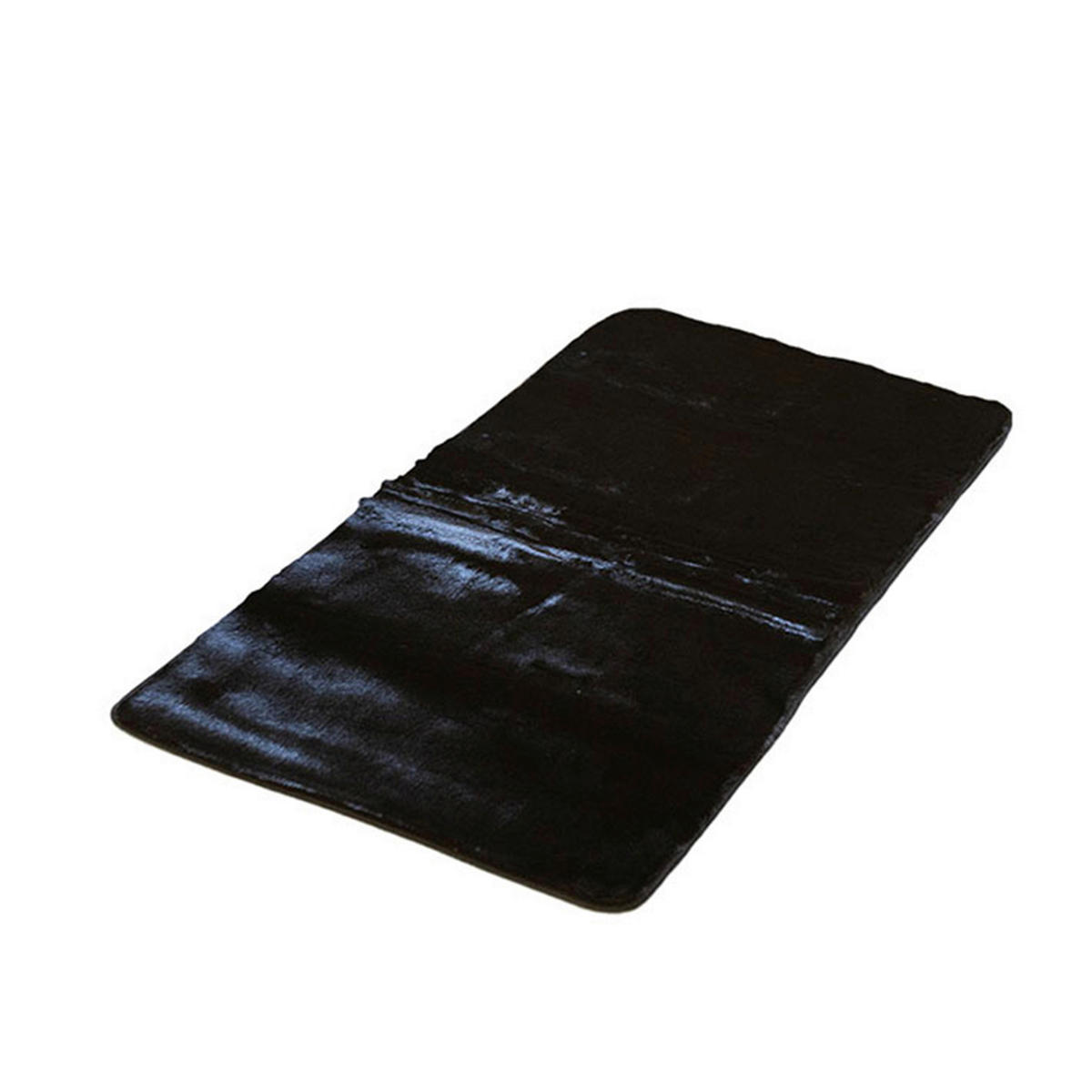 FÜRDŐSZOBASZŐNYEG   fekete   - fekete, Basics, textil (100/2/100cm)