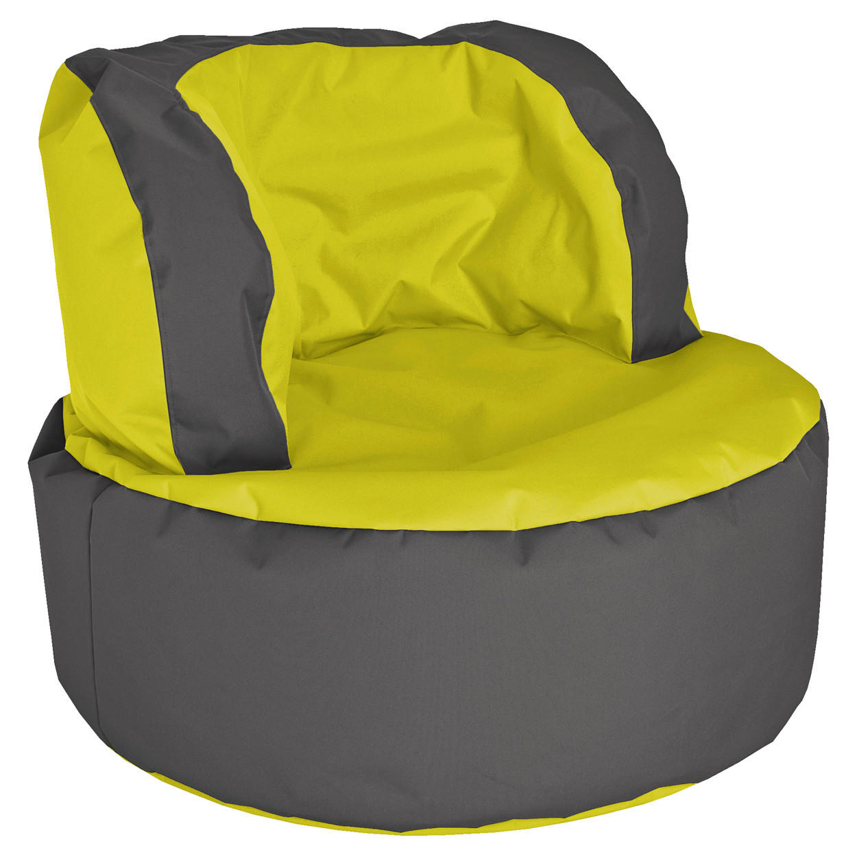 VREČA ZA SEDENJE  SCUBA BEBOP       85/65 cm       - siva/zelena, Konvencionalno, tekstil (85/65cm)