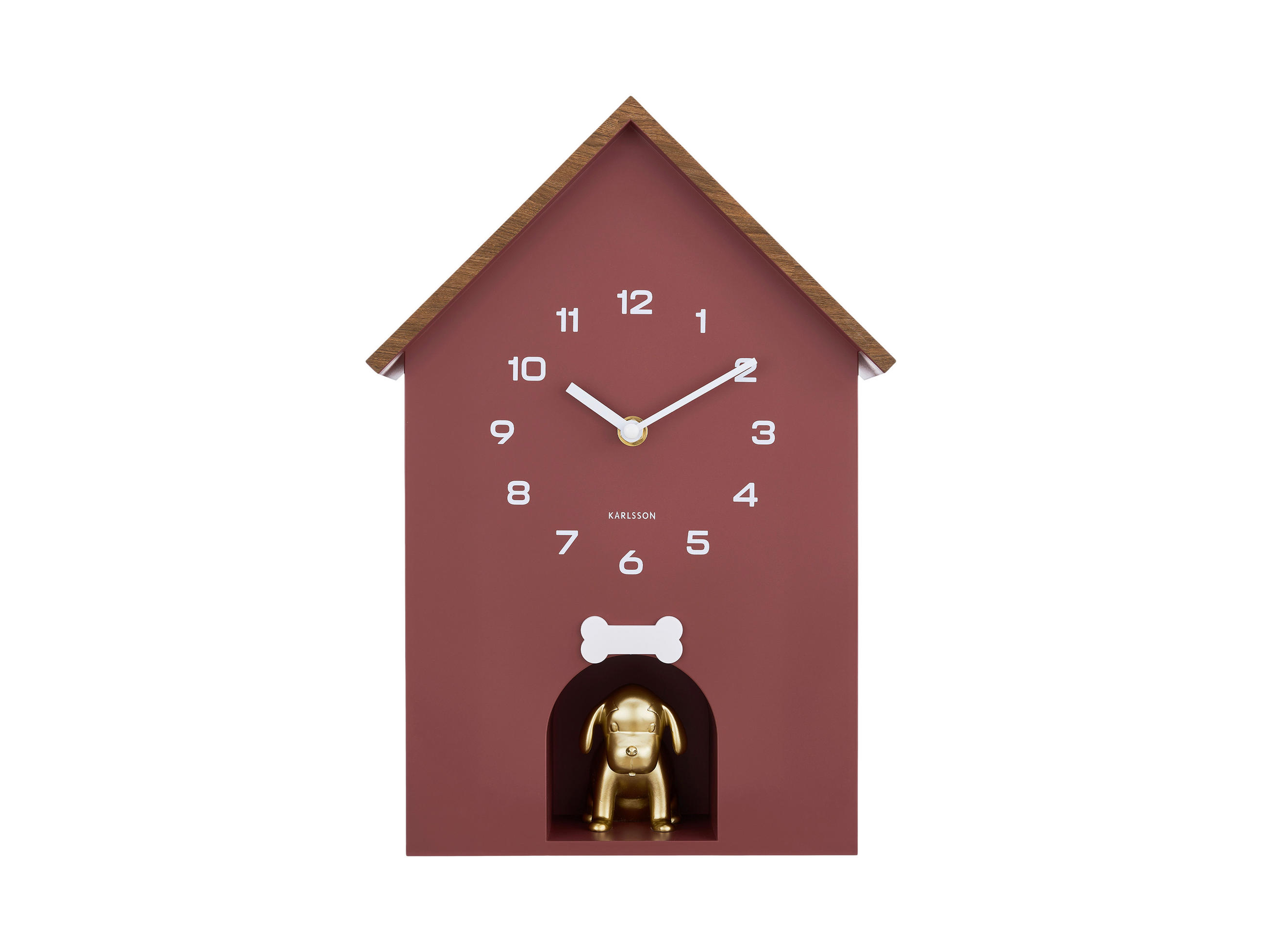 WANDUHR Dog house Terracotta 26.5/36.5/11.5 cm  - Terracotta, Basics, Kunststoff (26.5/36.5/11.5cm) - Karlsson
