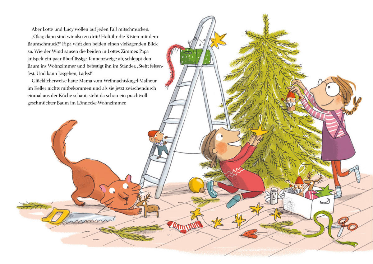 KINDERBUCH Der kleine Herr Heimlich wartet auf Weihnachten  - Multicolor, Basics, Papier (17,3/24,5/2cm) - Carl Stephens Verlag