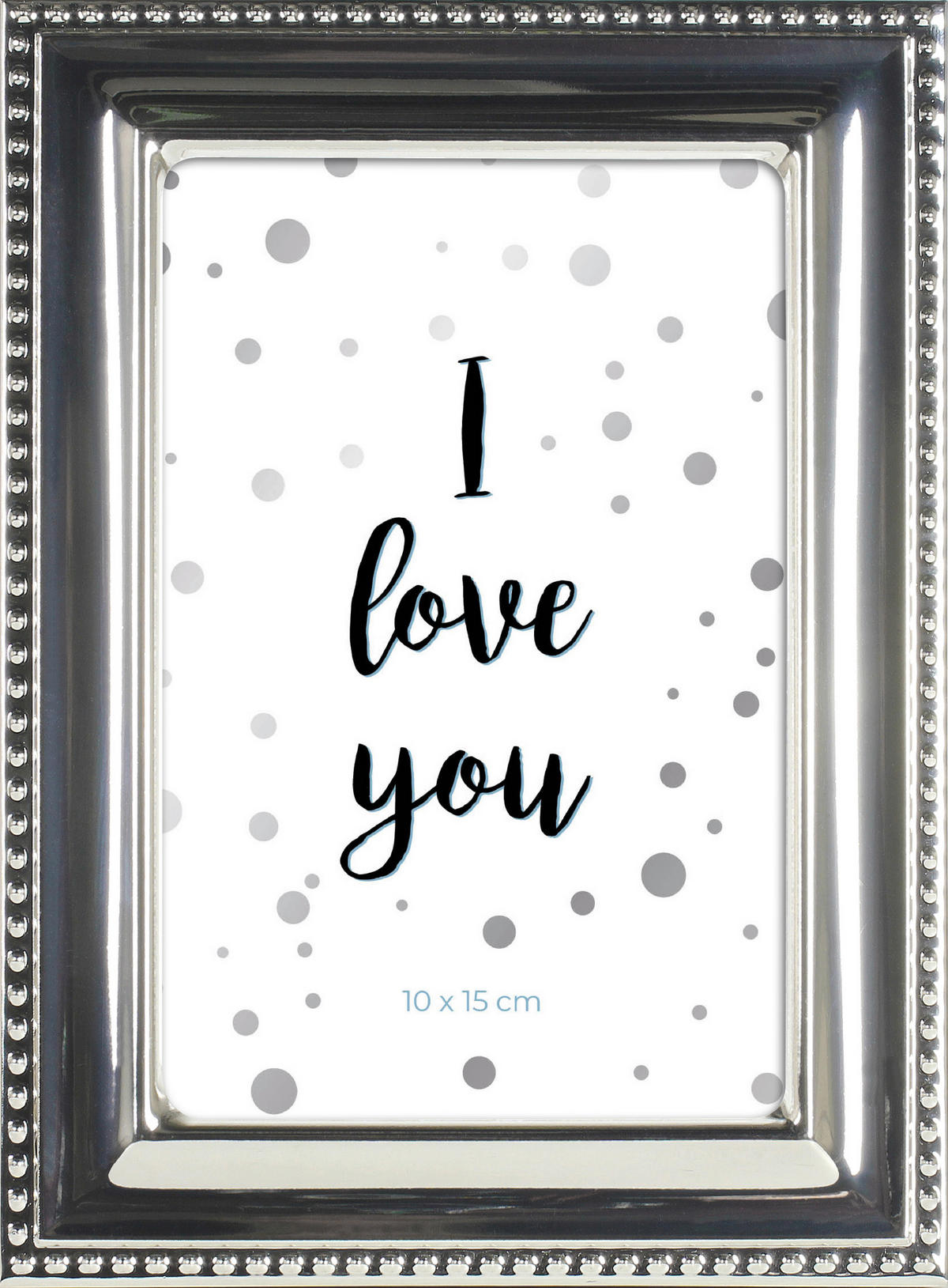 BILDERRAHMEN 14,4/19,6/1,9 cm  - Silberfarben, Basics, Glas/Metall (14,4/19,6/1,9cm)