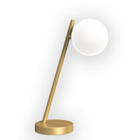 TISCHLEUCHTE PALOMA 20/12/40 cm   - Goldfarben/Honig, KONVENTIONELL, Glas/Kunststoff (20/12/40cm)