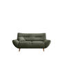 2-SITZER-SOFA  in Chenille Dunkelgrün  - Wildeiche/Dunkelgrün, MODERN, Holz/Textil (173/81/90cm) - MID.YOU