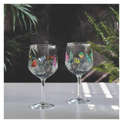 GINGLAS 720 ml 2-teilig  - Multicolor, LIFESTYLE, Glas (10,7/21,8/10,7cm) - Ritzenhoff