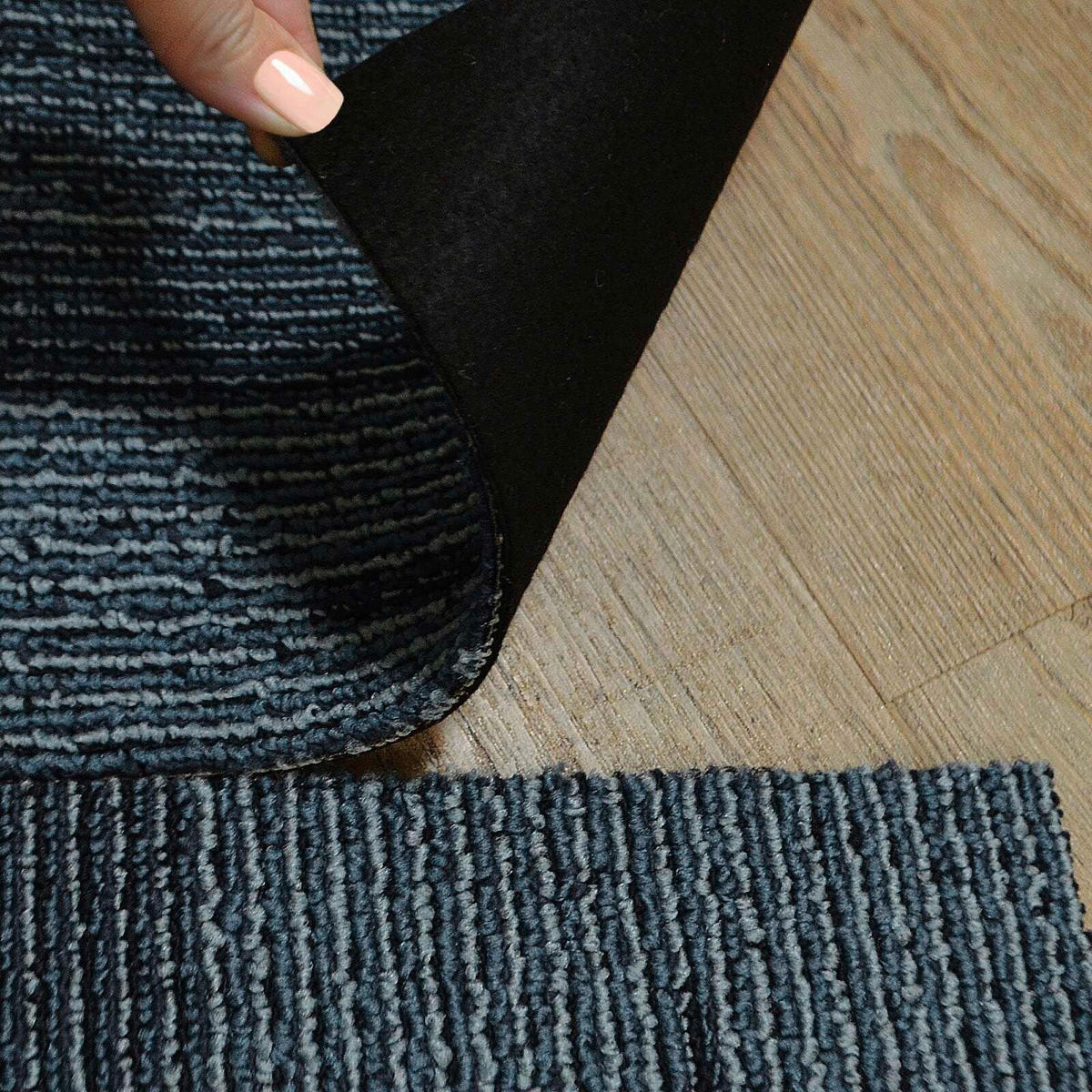 TEPPICHFLIESE - Anthrazit, Basics, Kunststoff/Textil (50/50cm) - Esposa