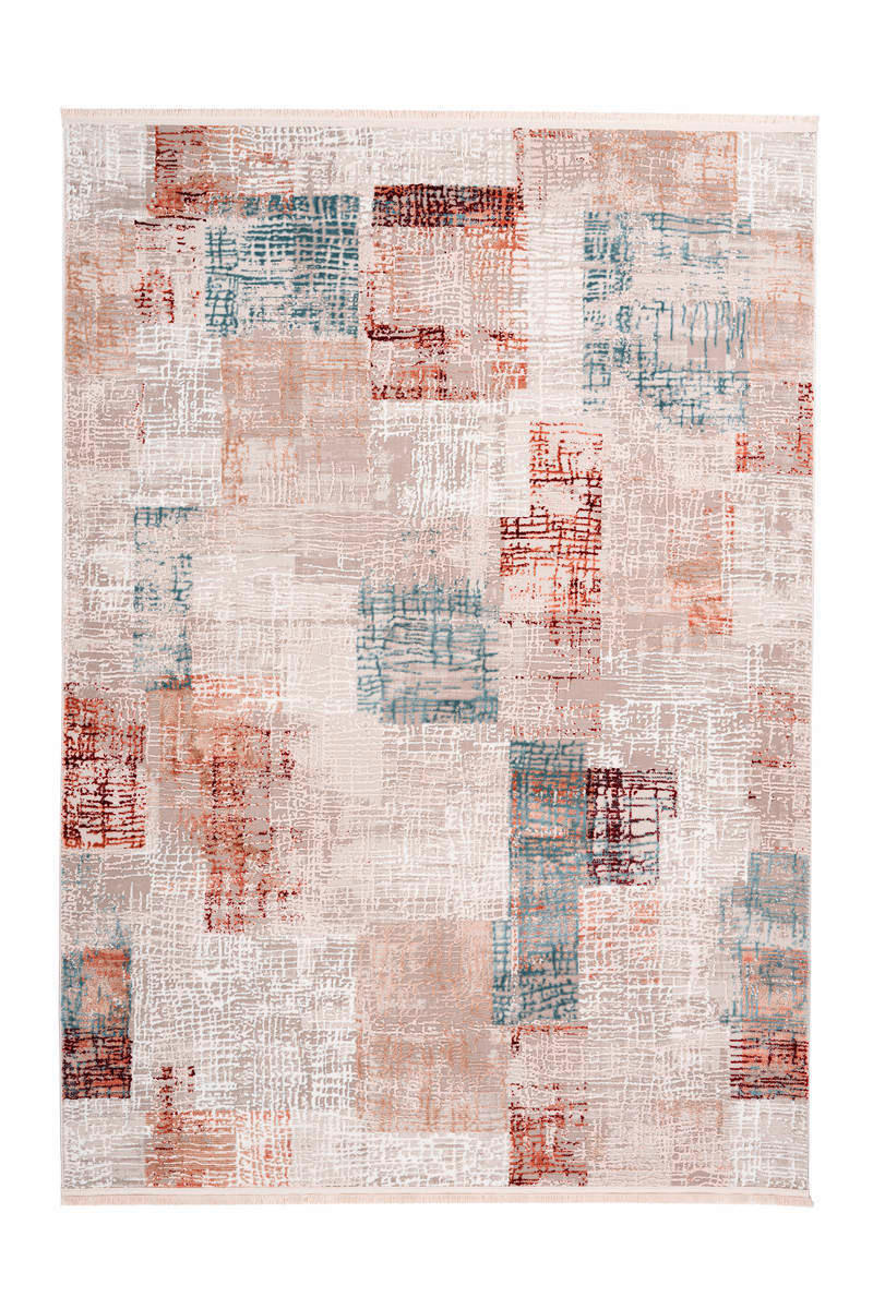 VINTAGE-TEPPICH  120/180 cm  Grau, Rosa   - Rosa/Grau, Design, Textil (120/180cm)