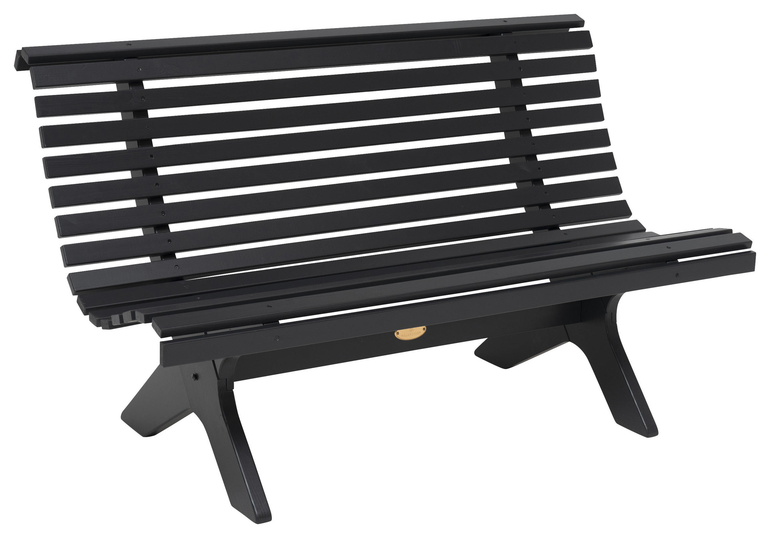 GARTENBANK 139/87/77 cm Kiefer   - Dunkelgrau, Basics, Holz (139/87/77cm) - Hillerstorp