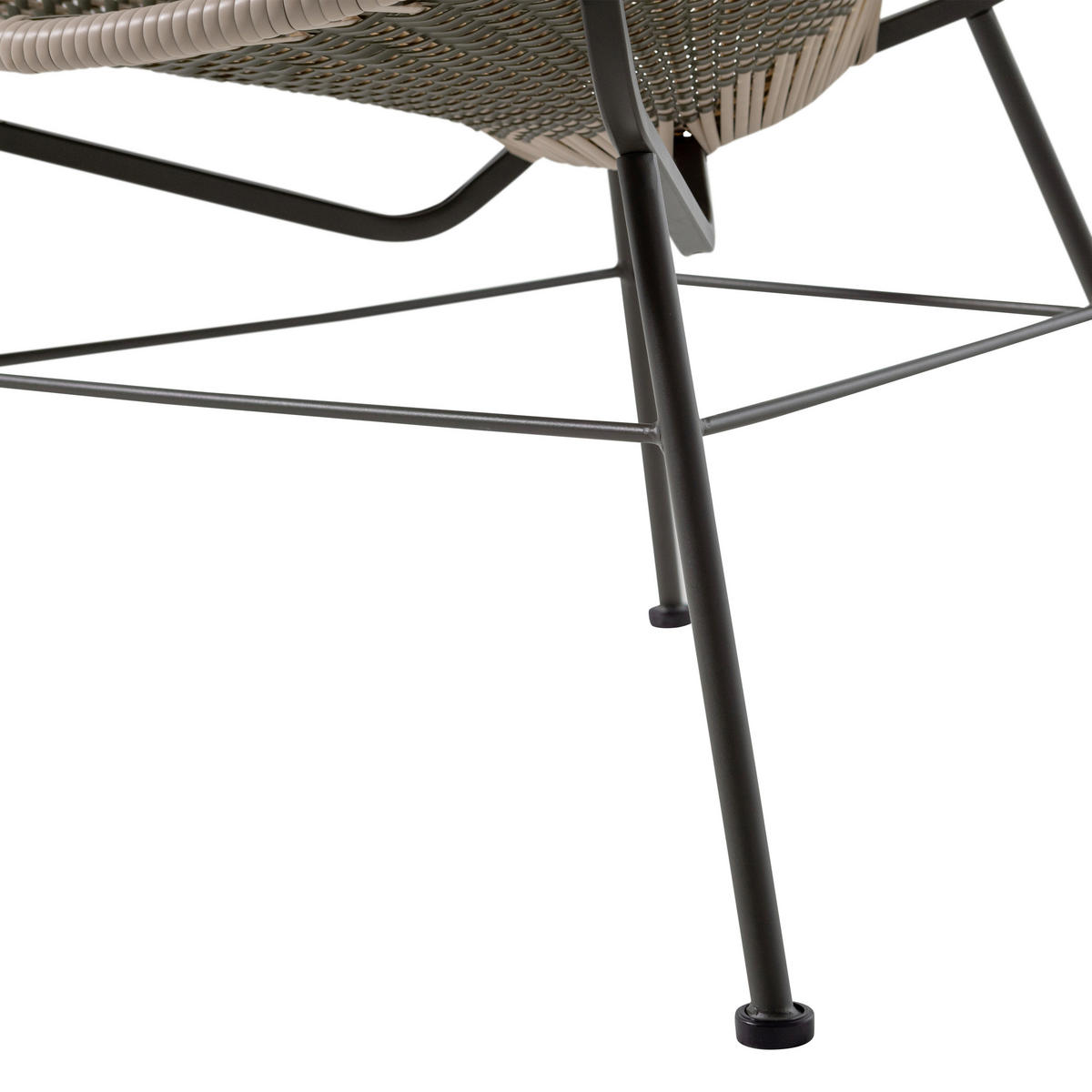 GARTENSESSEL Metall, Kunststoff Grün  - Grün, MODERN, Kunststoff/Metall (73/81/71cm) - Livetastic