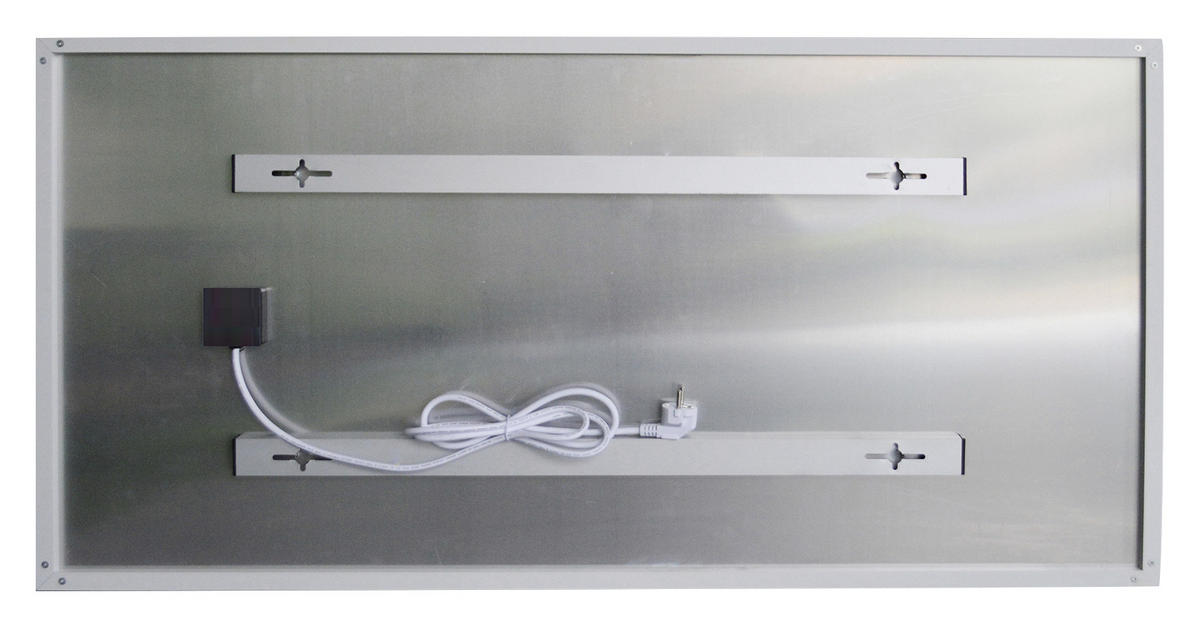 INFRAROTPANEEL AMBIENTE 720W Ambiente  - Weiß, Trend, Kunststoff/Metall (119,5/59,5/2,2cm) - Atrigo