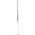 LED-STEHLEUCHTE 27-150/19/162-248 cm    - Schwarz, Design, Metall (27-150/19/162-248cm) - Dieter Knoll