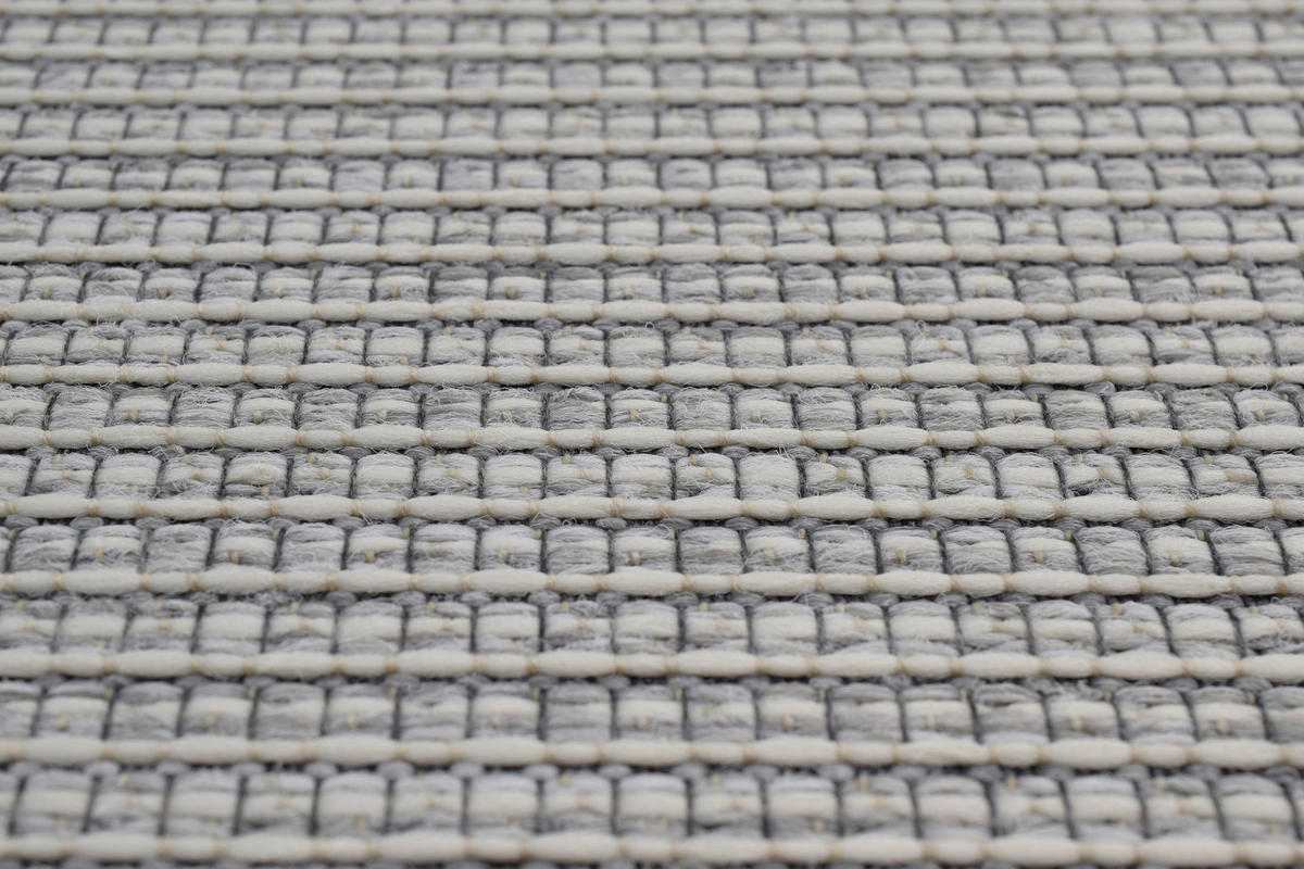 OUTDOORTEPPICH  für Terrasse und Balkon 120/170 cm Amalfi Grau  - Grau, KONVENTIONELL, Textil (120/170cm) - Novel
