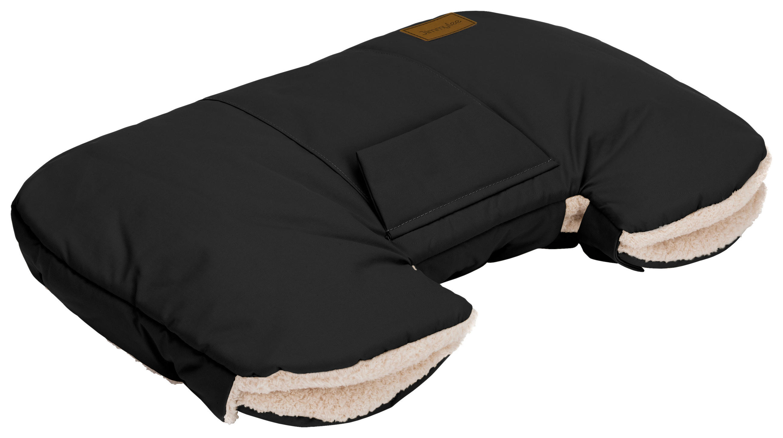 MUFF  - Schwarz, Basics, Textil (30/46cm) - Jimmylee